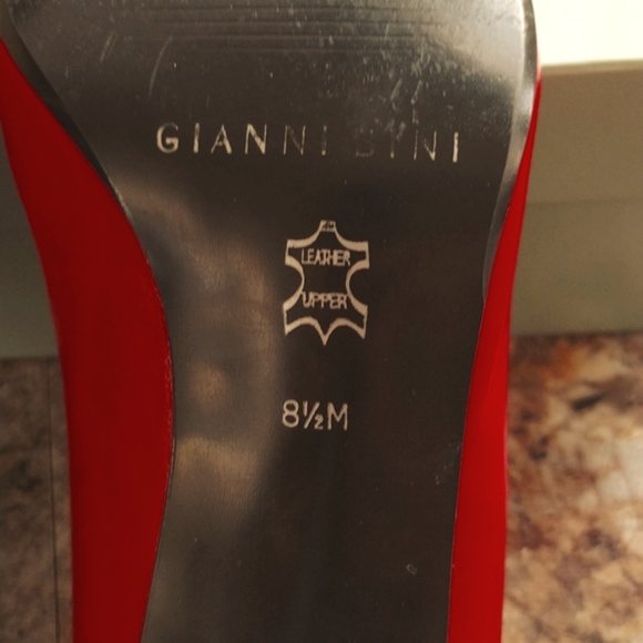 🔥HOST PICK🔥 Gianni Bini Candy 🍎 Red leather  👠 - Picture 9 of 13